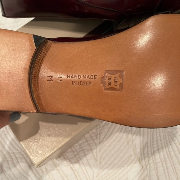 Vintage Bruno Magli Overture Burgundy NWT - Picture 8 of 9